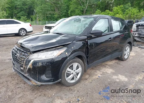 2022 Nissan Kicks S Xtronic Cvt from USA, damaged, VIN 3N1CP5BV8NL520412